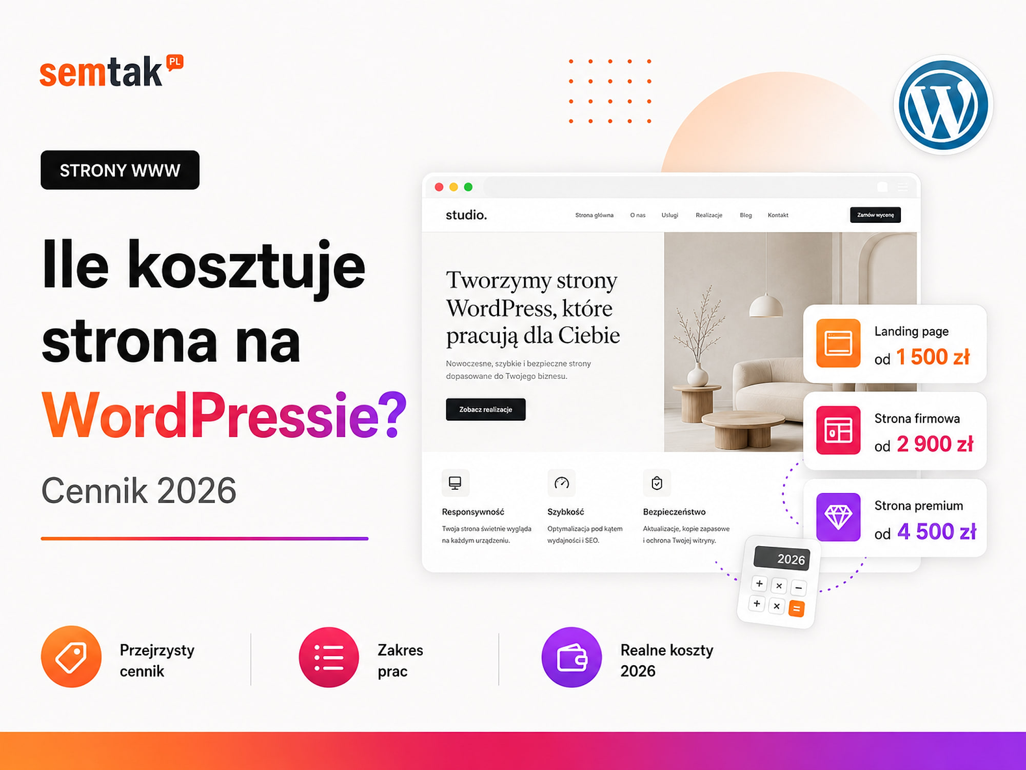 Was kostet eine WordPress-Website? Preise 2026